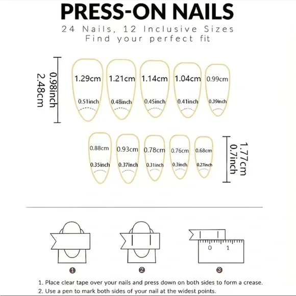 Acrylic Almond Tip Green Daisy Flower Medium Length Manicure Nails Professional - Picture 3 of 6